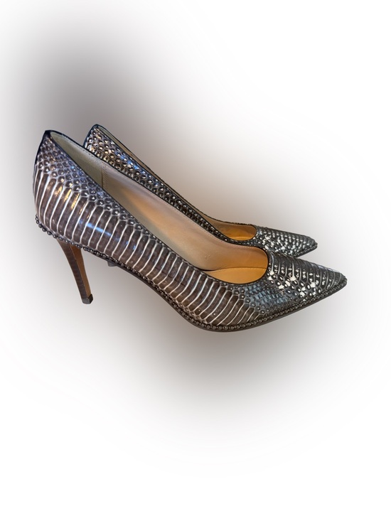 Coach Shoes - Coach BeadChain Genuine Snakeskin Pumps Heels Womens Size 7